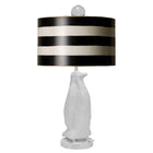 Black Stripe Penguin Table Lamp Stray Dog