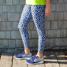 Black Fancy Birch Key Leggings
