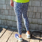 Black Fancy Birch Key Leggings