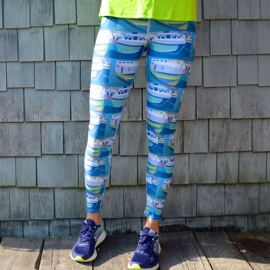 Staggered Tug Leggings