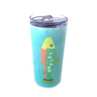 Milk Glass Leland Trout Tumbler