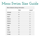 Staggered Tug Men's Swim Trunks