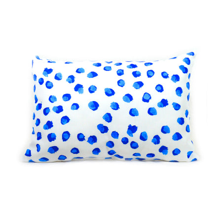 Blueberries Outdoor Lumbar Pillow