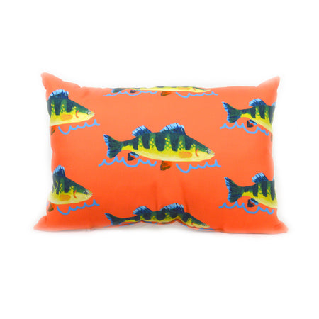 Grapefruit Perch Outdoor Lumbar Pillow