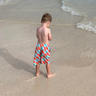 Seagreen Dreamsicle Boy's Swim Trunks