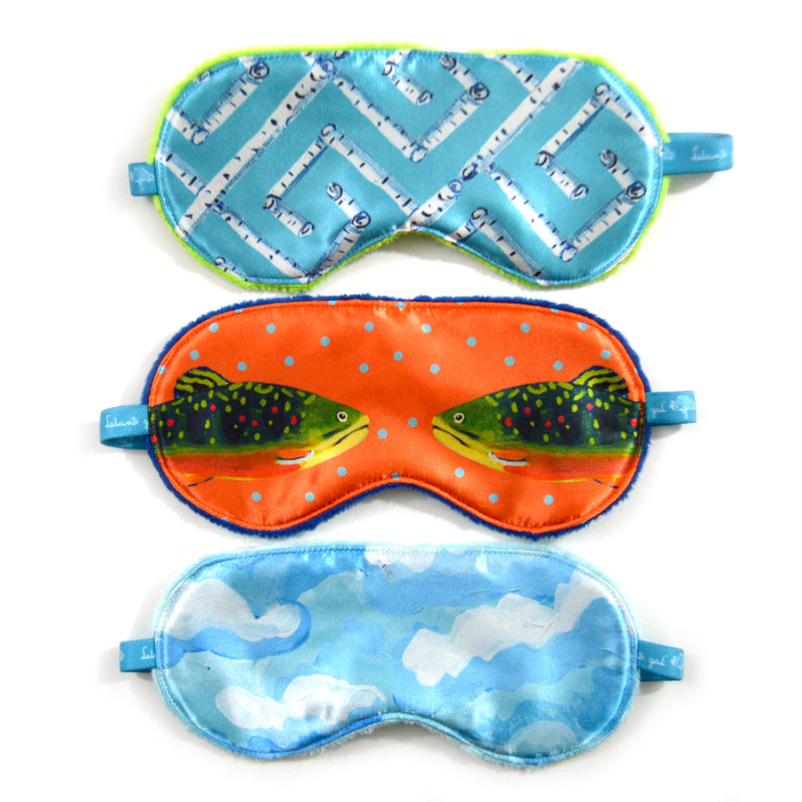Grapefruit Brook Trout Sleep Mask