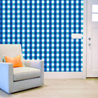 Lake and White Buffalo Check Wallpaper