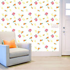 White Katherine's Blooms Wallpaper