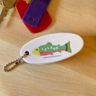 White Perch Boater Keychain