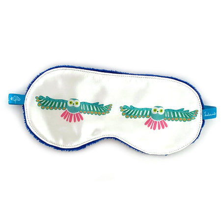 White Nite Owl Sleep Mask