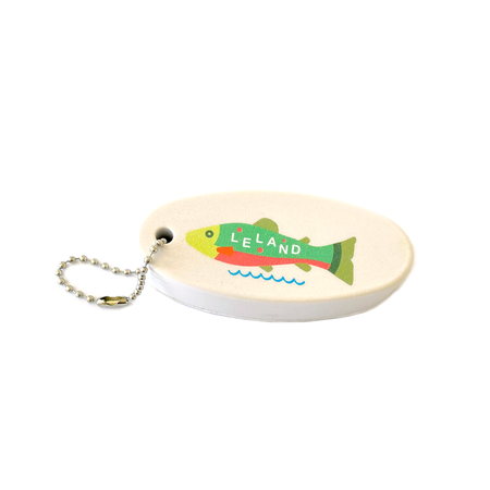 White Perch Boater Keychain