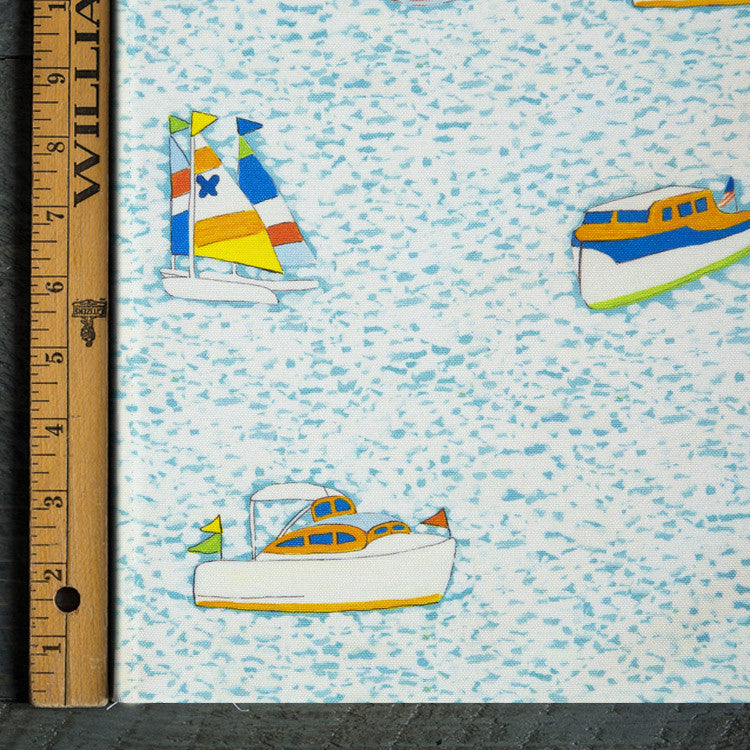 White Leela-Nauti Fabric