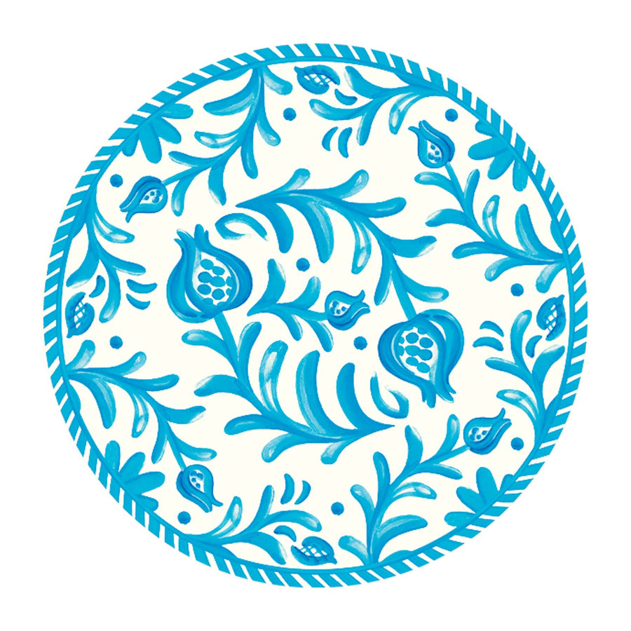 Siciliy Teal Place Mat Pak