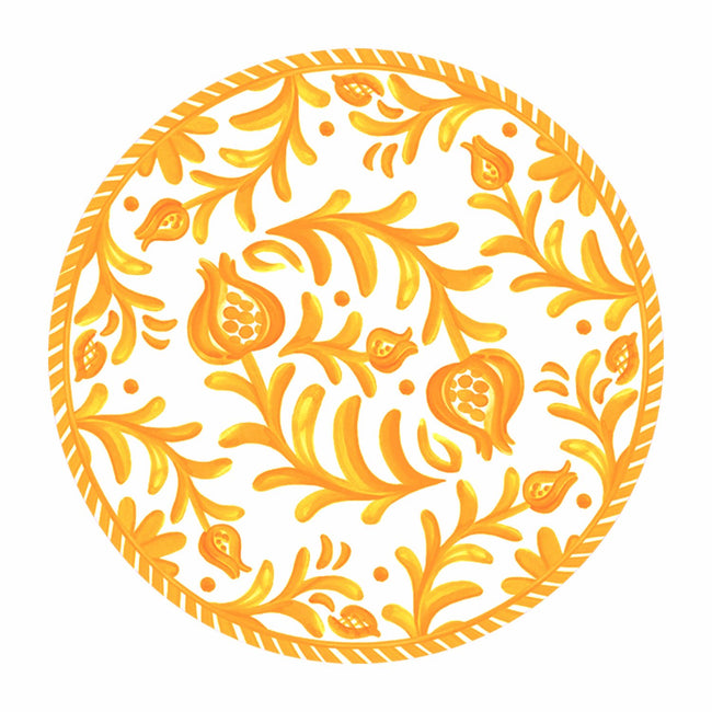 Sicily Orange Place Mat Pak