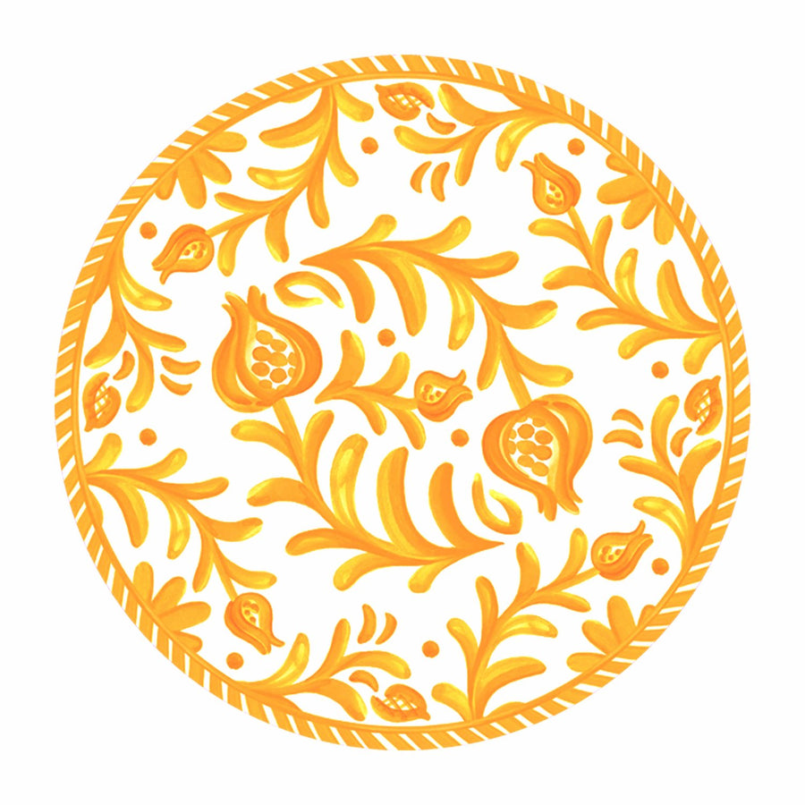 Sicily Orange Place Mat Pak