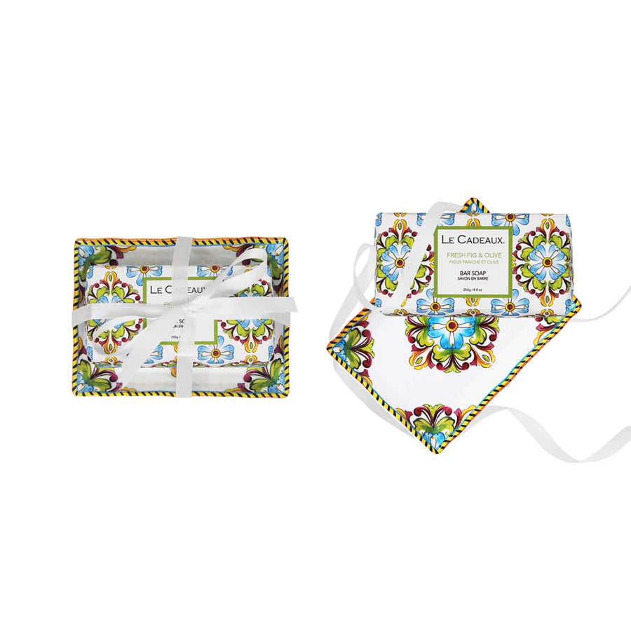 Bar Soap/Tray - Fig and Olive