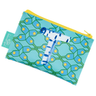 Milk Glass Pickle Lattice Monogram Dew Drop Envelope Bag