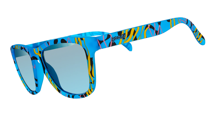 Goodrs Boozy Blue Mystery Drink Sunglasses