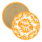 Sicily Orange Place Mat Pak