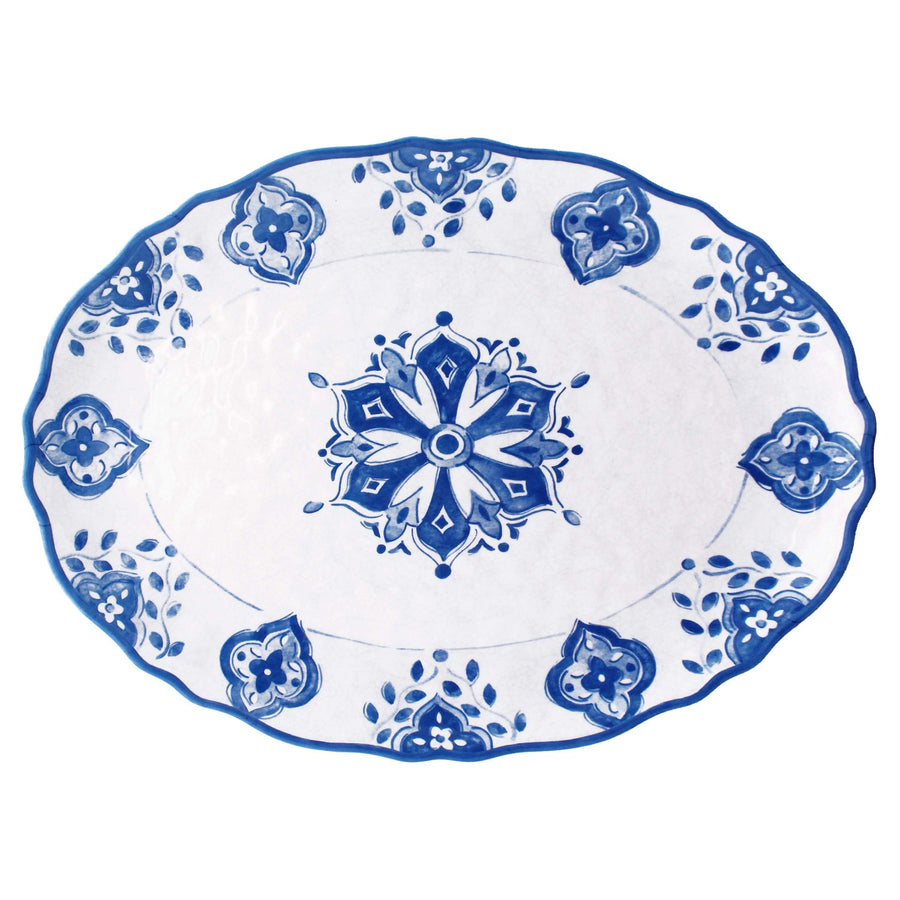 Moroccan Blue Platter