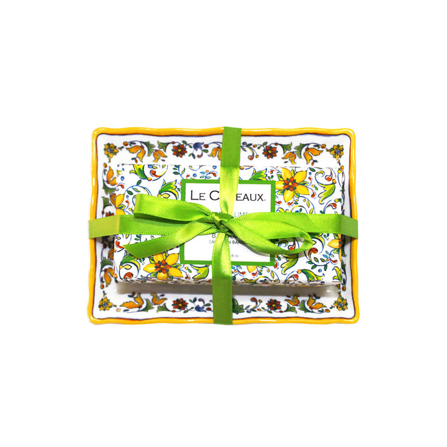 Bar Soap/Tray - Sicilian Lemon