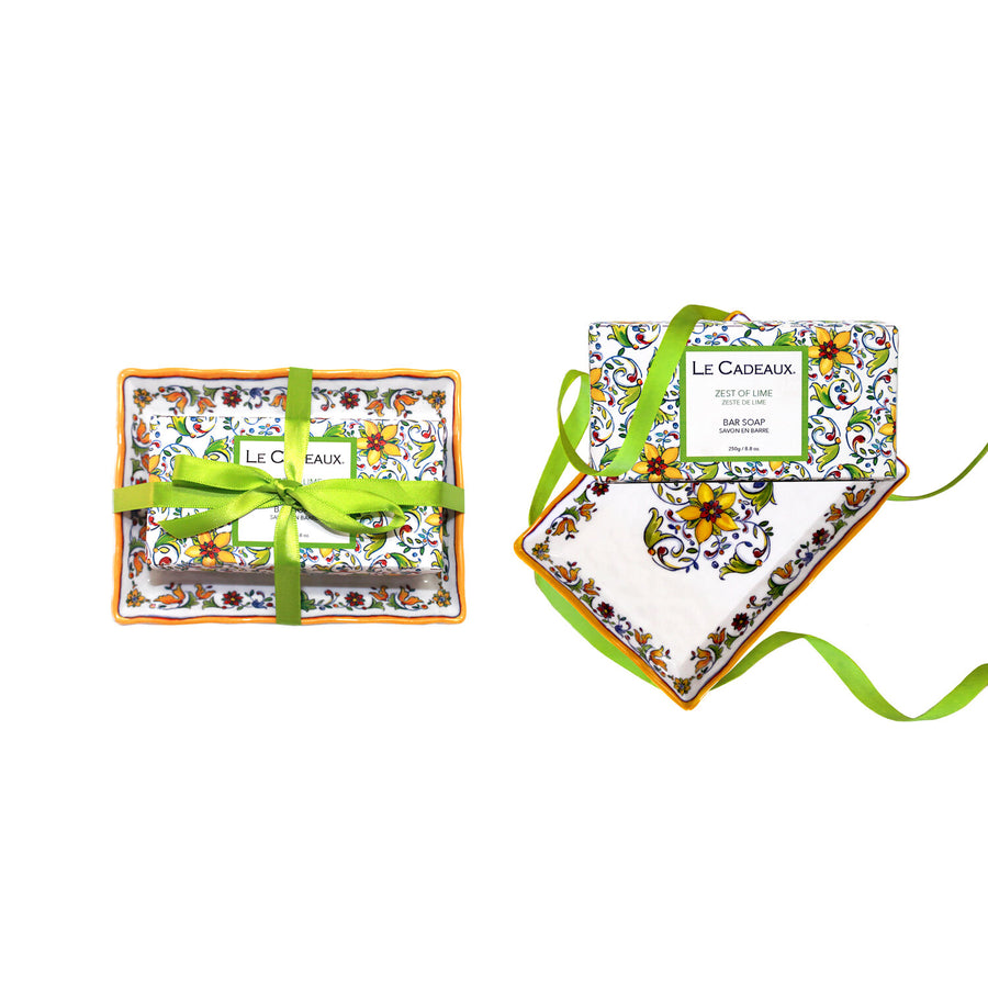 Bar Soap/Tray - Zest of Lime
