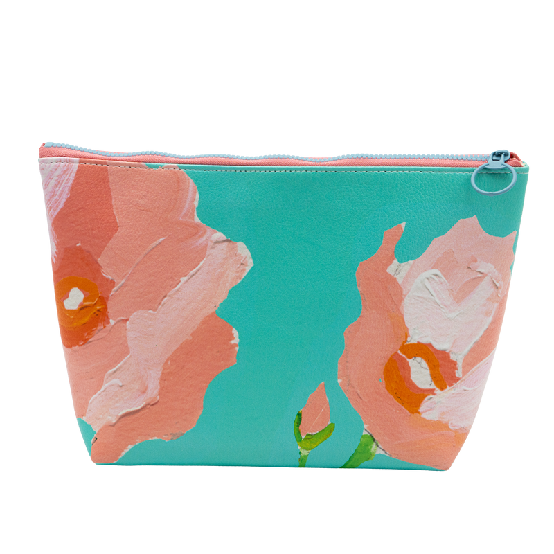 Adriatic Poppy Moon Ditty Bag