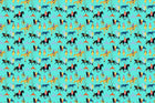 Adriatic Showstopper Fabric