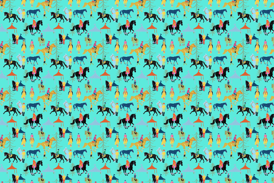Adriatic Showstopper Fabric