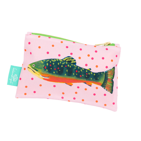 Bashful Brook Trout Stash Bag