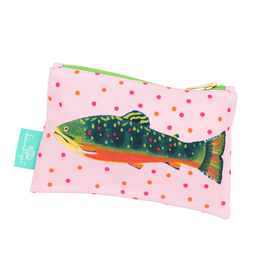 Bashful Brook Trout Stash Bag