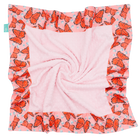 Bashful Monarchs Marching with Baby Pink Minky Baby Blankie