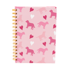 Bashful  Puppies Love Spiral Journal