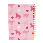 Bashful  Puppies Love Spiral Journal