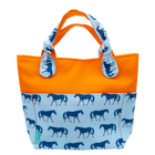Big Blue/Orange Outside Bag