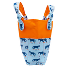 Big Blue/Orange Outside Bag