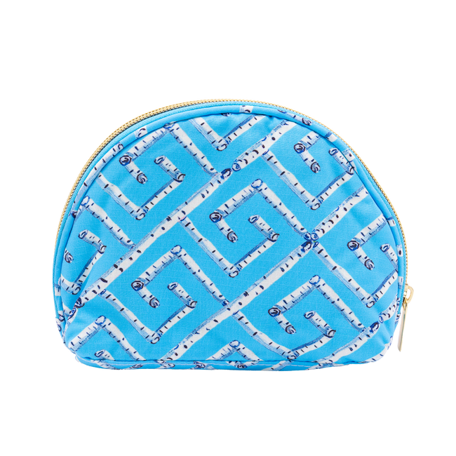 Surf Fancy Key Puffy Half Moon Pouch