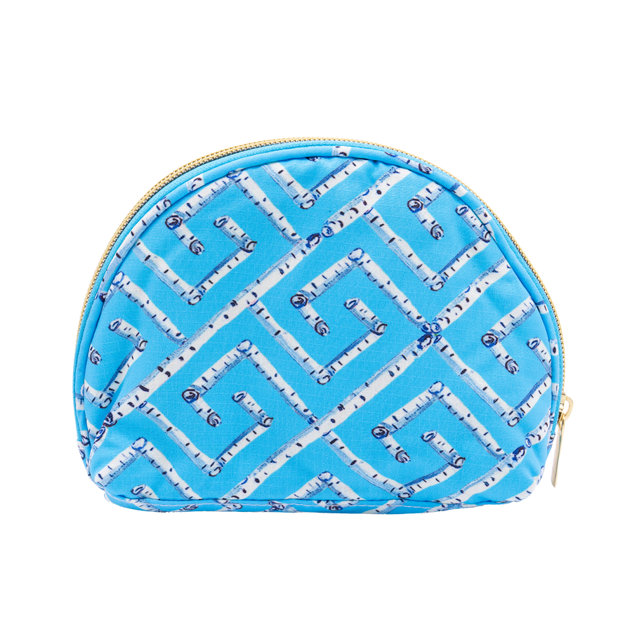 Surf Fancy Key Puffy Half Moon Pouch