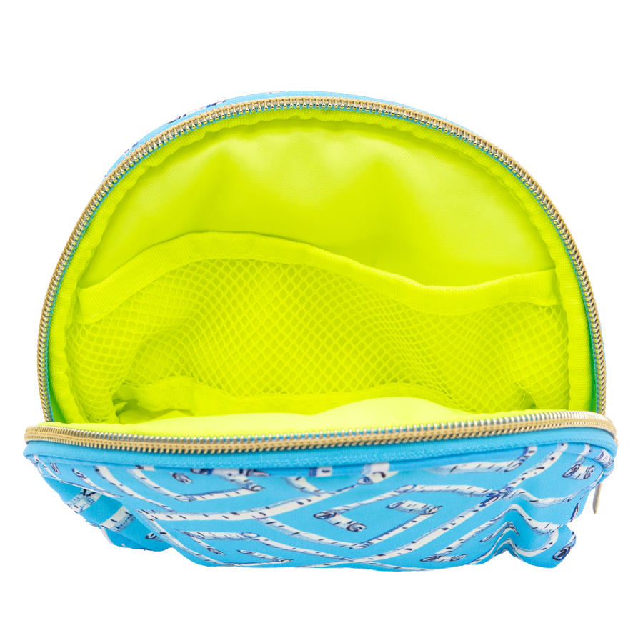 Surf Fancy Key Puffy Half Moon Pouch