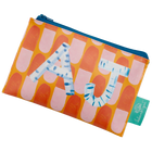 Soft Orange Sock It To Me Monogram Dew Drop Envelope Bag