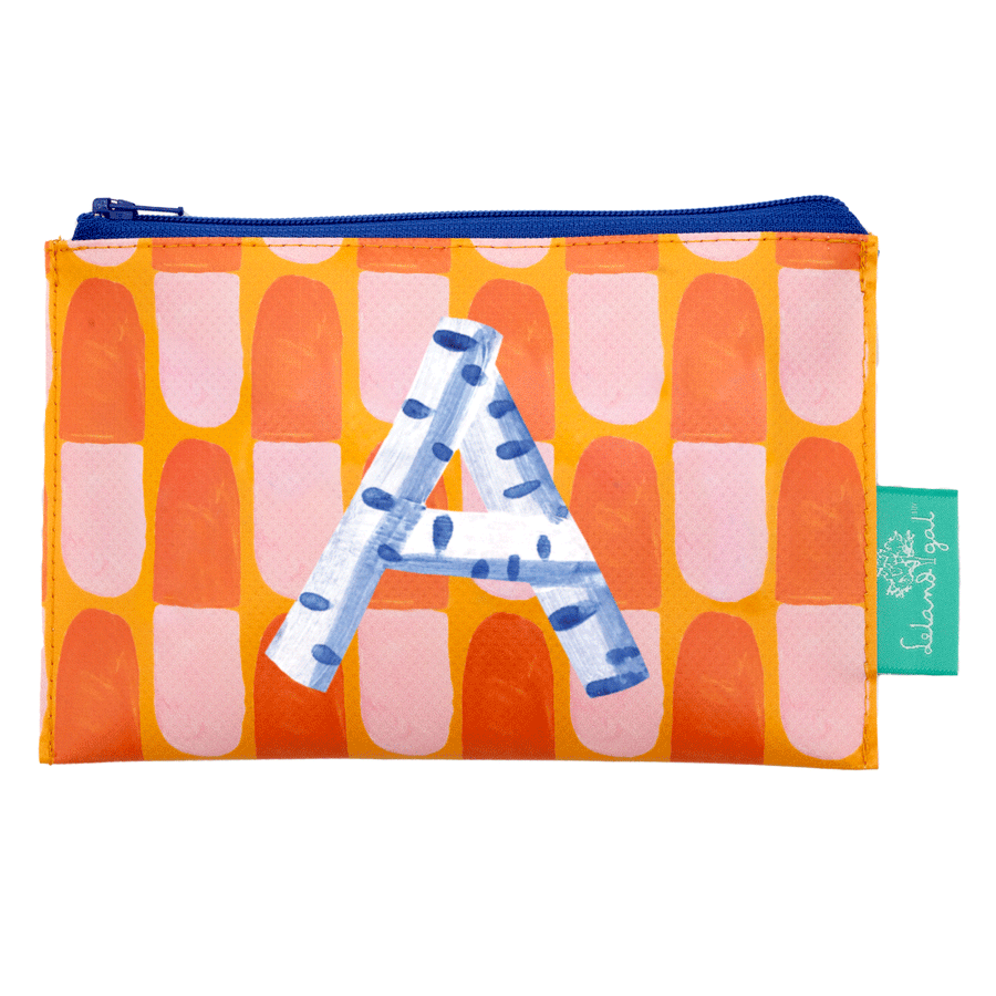 Sapphire Cherries Monogram Dew Drop Envelope Bag