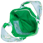 Breezy Blossoms/Green Outside Bag