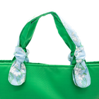 Breezy Blossoms/Green Outside Bag