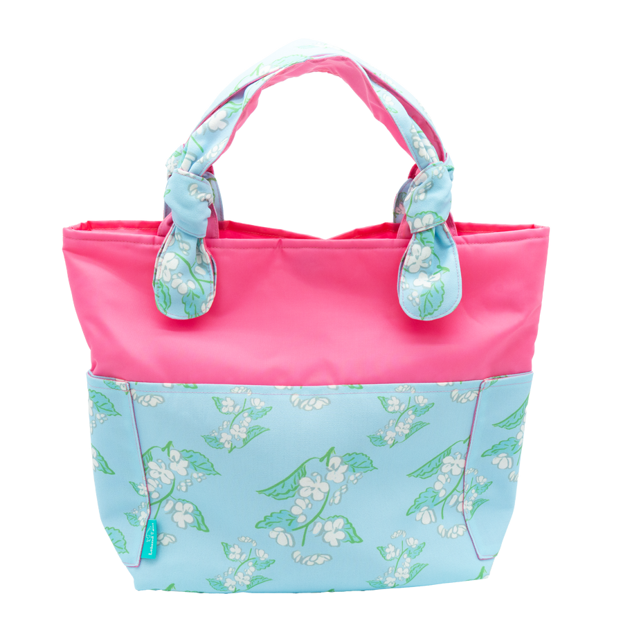 Breezy Blossoms/Pink Outside Bag
