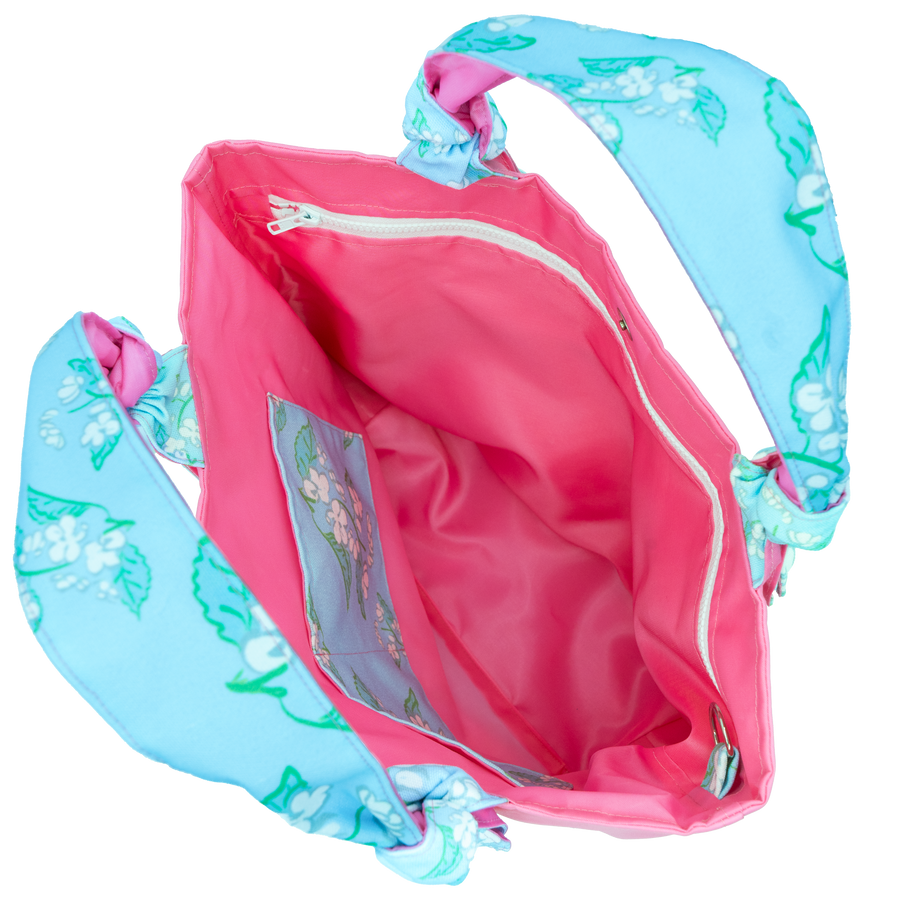 Breezy Blossoms/Pink Outside Bag