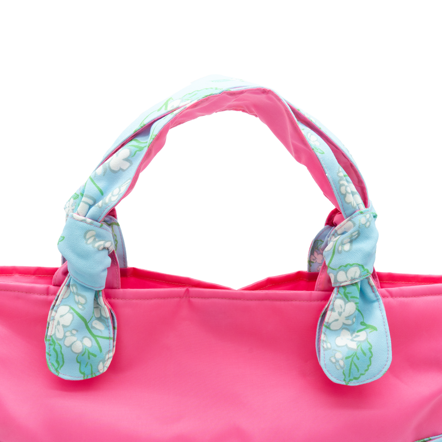 Breezy Blossoms/Pink Outside Bag