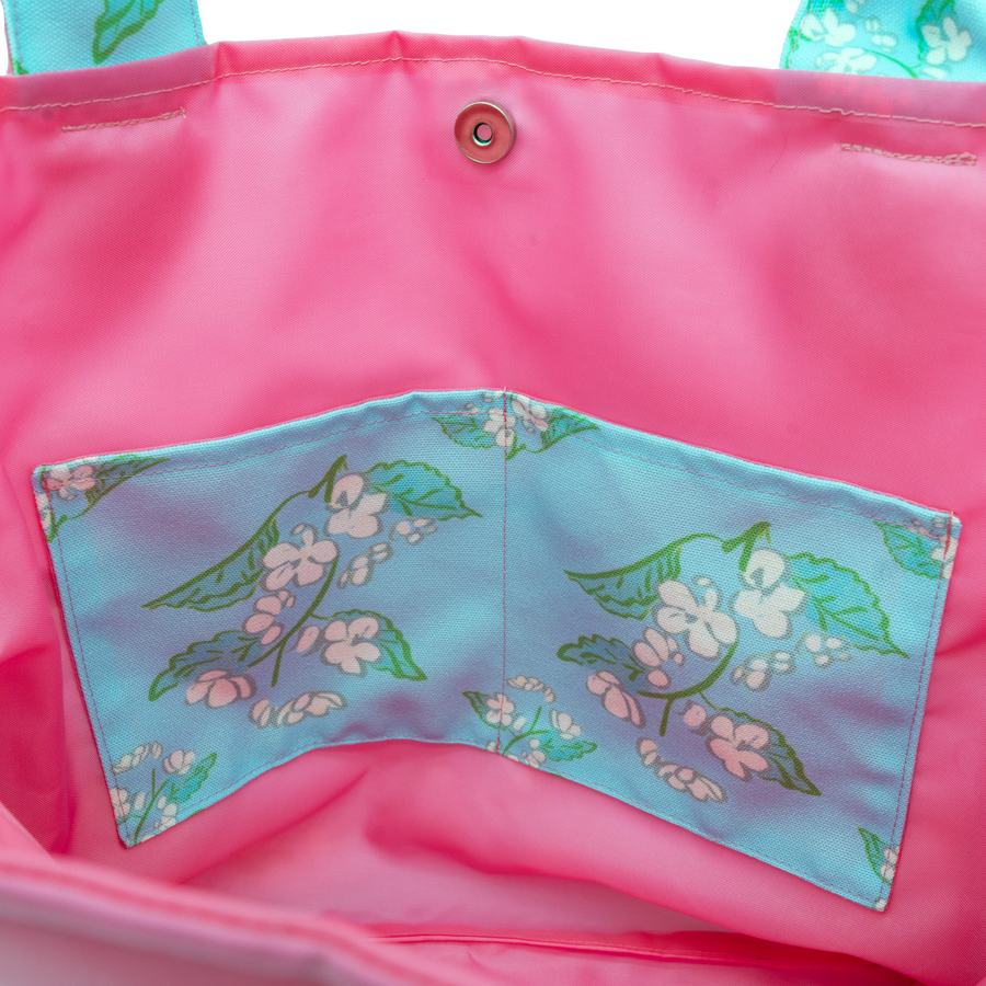 Breezy Blossoms/Pink Outside Bag