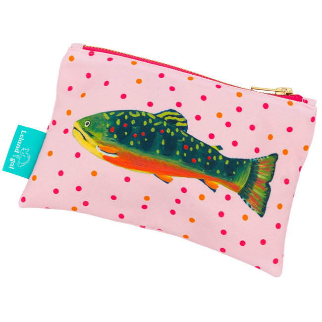 Bashful Brook Trout Stash Bag