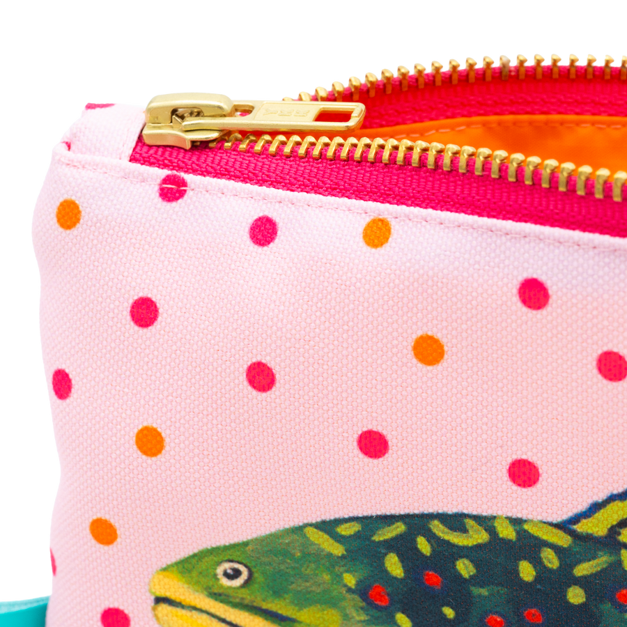 Bashful Brook Trout Stash Bag