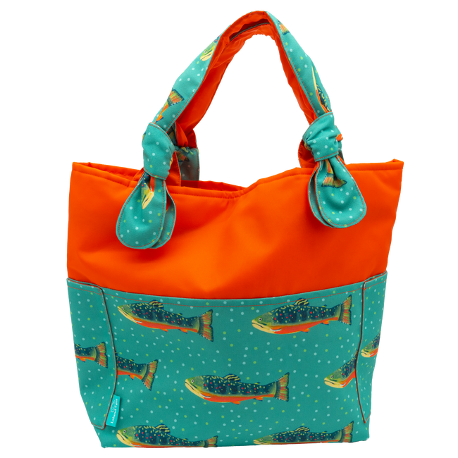 Bottle Brook Trout/Dark Orange Outside Bag